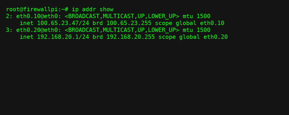 Terminal: Interfaces